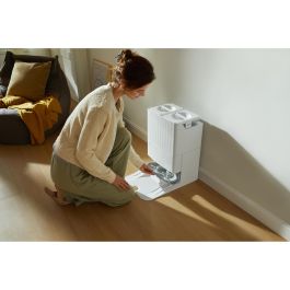 Roborock QR 598 Aspirador Robot Blanco con Autolimpieza y Potencia de Succión 8000 Pa, Depósito 2,7 L, Mopa Elevable