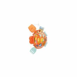 Cubo de playa cangrejo diametro 14 cm con pala,rastrillo y 3 moldes. Precio: 11.68999997. SKU: B1A6SPJ6N7