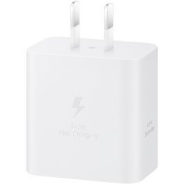 Samsung Cargador Rápido 45W EP-T4511 con Cable USB-C Blanco Super Fast Charging 2.0