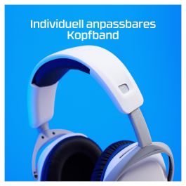 HyperX Cloud Stinger 2 Auriculares Gaming con Cable para PlayStation, Blanco - 75X29AA