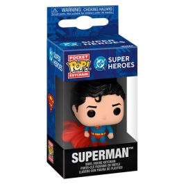 FUNKO Llavero Pocket POP DC Comics Superman