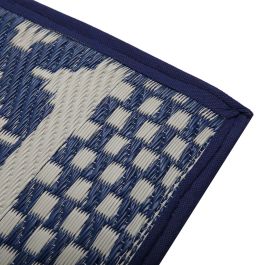 Alfombra Picnic Rombos Azules Versa 90X1CM (2 Unidades) Alfombra Picnic Rombos Azules Versa 90X1CM (2 Unidades)