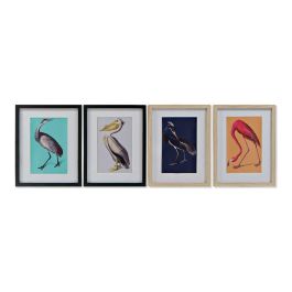 Cuadro Tropical DKD Home Decor Multicolor 2 x 45 x 35 cm (4 Unidades) Precio: 32.49999984. SKU: B19MAJB9N6