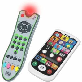 KD KD8436538676370 Mon Duo High-Tech: Teléfono y Mando a Distancia para Niños, Aprende Animales, Números y Colores