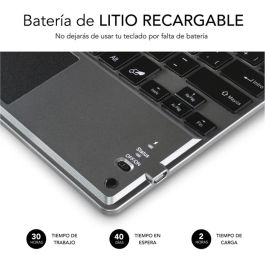 SUBBLIM Teclado Smart Backlit BT Keyboard Touchpad Grey SUBBLIM Teclado Smart Backlit BT Keyboard Touchpad Grey