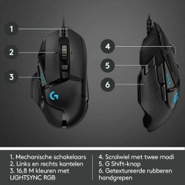 Ratón Logitech 910-005471 Negro 16000 dpi 25600 dpi