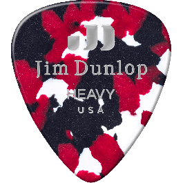 Dunlop Pack 72 Púas Genuine Celluloid Confetti - Heavy