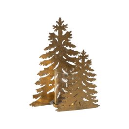 Portavelas Árbol Oro Metal Decoración 20 X 9,50 X 32 cm Precio: 19.4931. SKU: B19L6R77N3