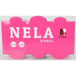 La Mediterranea Set de 6 Vasos Sirkel 26 cl (6 Cajas)