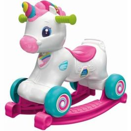 Clementoni CLE52781 Unicornio balancín sobre ruedas Rosa con Sensor de caricias y Detector de movimiento Precio: 54.49999962. SKU: B1FAYEX5JN
