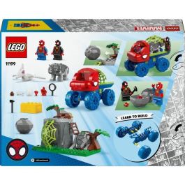 Lego Todoterreno Dinosaurio Y Equipo Spidey 11199 Marvel