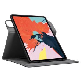 Targus Versavu Funda para iPad Pro 12.9 5ta, 4ta y 3ra Gen. Rotación 360°, Protección Caídas Grado Militar, Negro