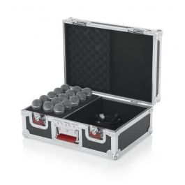 GATOR Flightcase para 15 Micrófonos 53.3 x 40 x 30.5 cm