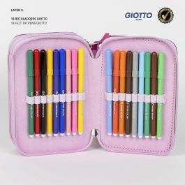 Plumier con accesorios giotto minnie 12.5 x 6.5 x 19.5 cm Plumier con accesorios giotto minnie 12.5 x 6.5 x 19.5 cm