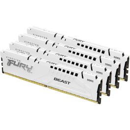 Kingston FURY Beast 128GB 5200MT/s DDR5 CL40 DIMM Kit de 4 Memoria RAM Blanca para PC Precio: 798.6899998. SKU: B1BZQLADJ3