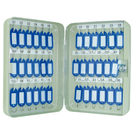 Q-connect Armario Metálico Portallaves para 36 Llaves 250x180x60 mm