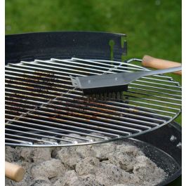 Algon Bbq Cepillo para Limpiar Barbacoa de Acero, 44 cm x 6.5 cm x 3 cm (12 Unidades)