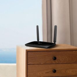 TP-Link TL-MR6400 Router 4G LTE Inalámbrico N 300Mbps, 150Mbps Descarga, Ranura SIM, Wi-Fi hasta 32 Dispositivos, Plug & Play