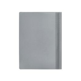 Carpeta Dossier Fastener Plastico Q-Connect Din A4 gris 25 unidades