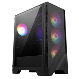 MSI Caja MAG FORGE 121A AIRFLOW Mid-Tower Negra RGB, 2xUSB3.2, ARGB Fans, ATX/M-ATX/ITX, Ventana Lateral, 306-7G23A27-HH9 Precio: 59.50000034. SKU: B1FEJ8KLD7
