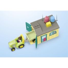 Playmobil Junior Aventura En La Granja - Set de Granja con Tractor, Animales y Accesorios