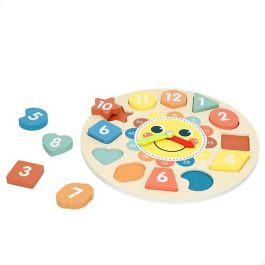 Color Baby Reloj Madera con 13 Piezas, 22x7x22 cm, Modelos Surtidos
