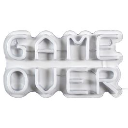 Home Deco Factory Lámpara LED Neon USB 'Game Over' - Efecto Neón, Cable USB 2m