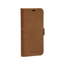 dbramante1928 Lynge Funda Cartera 2-en-1 para iPhone 12/12 Pro 6.1" - Piel Plena Flor Marrón Tan
