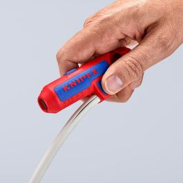 Knipex 169501sb Pelamangueras Universal Ergostrip Herramienta para Cables Eléctricos y de Redes 135 x 85 x 37 mm
