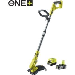 Cortacantos 18V - enderezador de cantos - corte Ø 25-30 cm - hilo Ø 1 x 1,6 mm - 1 batería 18V 2,5 Ah, 1 cargador + RAC155 GRATIS Cortacantos 18V - enderezador de cantos - corte Ø 25-30 cm - hilo Ø 1 x 1,6 mm - 1 batería 18V 2,5 Ah, 1 cargador + RAC155 GRATIS