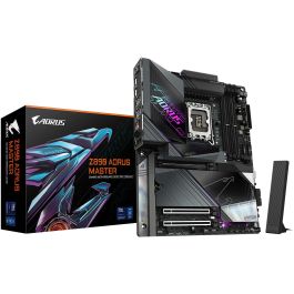GIGABYTE Placa Base Z890 AORUS MASTER Intel Z890 DDR5 9500MHz Wi-Fi 7 10GbE Thunderbolt 4 ATX para PC Precio: 589.50000043. SKU: B1AF6VS3XQ