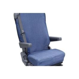 Htc Equipement Funda Acolchada de Algodón Estilo Jean 100% Algodón