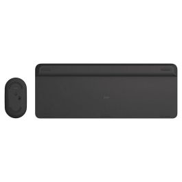 Logitech MK470 Combo Teclado y Ratón Inalámbricos Ultra-Finos y Silenciosos para Trabajo Ultra-Silencioso con Receptor USB 2.4 GHz