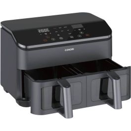 Cosori COS1707381744609 Freidora sin aceite Edición Chef de dos cestas, 8.5 L, 2 cestas, 8 programas, 1750 W, Negra