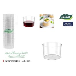 Vaso de plástico pequeño 230 cc Algon - Pack de 12 (12 Cajas) Precio: 22.94999982. SKU: B12CAE5RJZ