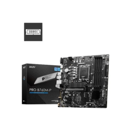 MSI Placa Base PRO B760M-P (911-7E02-009) Intel B760, Socket 1700, 4 DDR5, Micro ATX Precio: 118.49999964. SKU: B16R8RAV6E