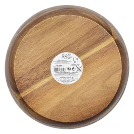 Home Deco Factory Ensaladera de Madera de Acacia, Diámetro 25 cm