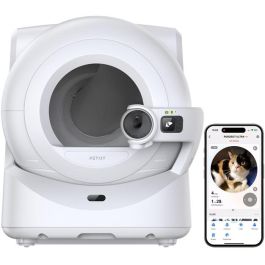 Petkit P9903 Arenero Gato Autolimpiable Automático con App - Caja de Arena Inteligente PETKIT Purobot Max Blanco Precio: 822.49999986. SKU: B19KTB5CJV