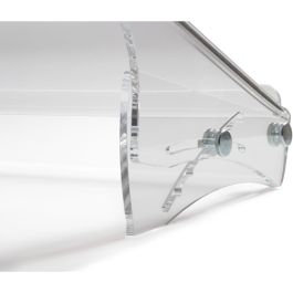 BakkerElkhuizen Q-doc 515 Soporte para Documentos Transparente Ajustable en Altura 10kg Acrílico Plástico Acero