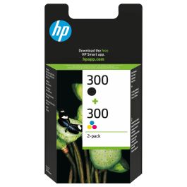 HP Multipack CN637EE Nº300 Negro y Tricolor para D1660, D2560, D2660, D5560, F2420, F2480, F2492, F4210, F4224, F4272, F4280, F4580, Photosmart C4670, C4680, C4685, C4780 Precio: 50.49999977. SKU: S5600511