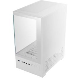 Mars Gaming MC-SE2/MCSE2W Minitorre Gaming Blanca, microATX/Mini-ITX, Cristal Templado, Doble Cámara, Ventilador FRGB 120mm