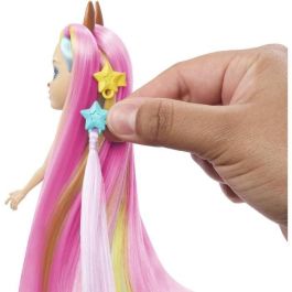 Enchantimals-Muñeca de pelo-Muñeca y estatuilla de animales HTJ70 Enchantimals-Muñeca de pelo-Muñeca y estatuilla de animales HTJ70