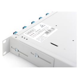 Digitus LWL Spleißbox 1HE Caja de empalmes de fibra óptica, extensible, cierre rápido, Interior, Acero Precio: 54.88999956. SKU: S7802627