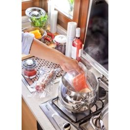 Magic Vac ACO1066 Pack 2 Rollos 20cm x 6m para Conservar Alimentos