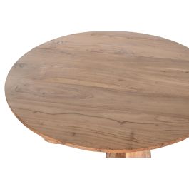 DKD Home Decor Mesa Centro Alpino Acacia Natural Marron 100 x 100 x 43 cm