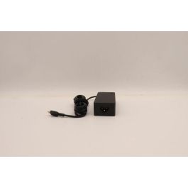 Lenovo AC power adapter with 65W output, supports 20V, 15V, 9V, 5V voltages, designed for worldwide use, 3-phase. Lenovo AC power adapter with 65W output, supports 20V, 15V, 9V, 5V voltages, designed for worldwide use, 3-phase.