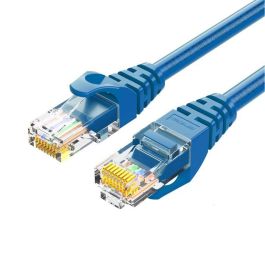 Hikvision Cable Red CAT6 U/UTP 24AWG CU 0.5m Gris - Cobre, Plug Oro, Alto Rendimiento Fluke para 1000BASE-T Gigabit Ethernet