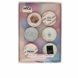 Inca Imanes Redondos Lote de 6 con Mensajes Inspiradores para Nevera Precio: 4.49999968. SKU: B1HM2B682V