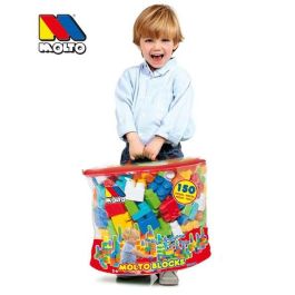 Molto Bolsa Blocks 150 Piezas Construcción Juguete Infantil