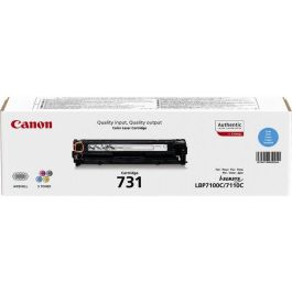 Canon Toner 731 6271B002 Cian Cartucho de Tinta Original Rendimiento Estándar 1500 Páginas